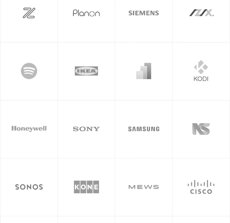 Compatible with a wide range of building equipment, software platforms and connected technologies through Trigrr's connector library