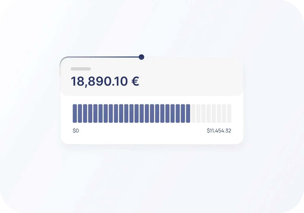 Financial dashboard tracking operational costs, budgets and performance metrics across building assets
