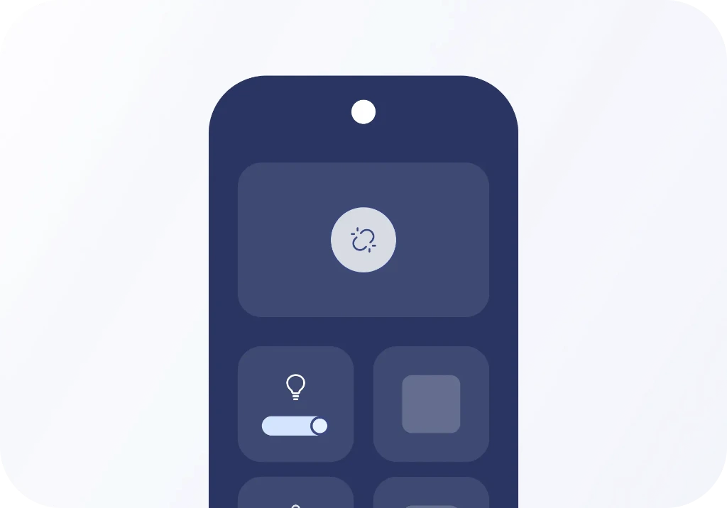 Mobile interface for controlling connected building services and environments